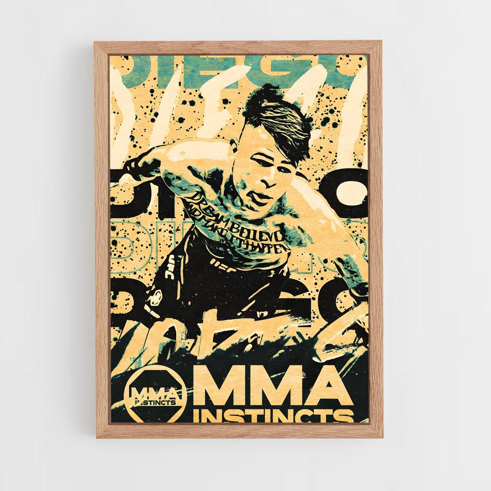 Poster Oma Instinct – affiche MMA (vue 4)